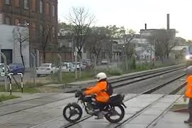 vías del tren del Ferrocarril Central