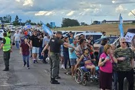 Nueva marcha de argentino